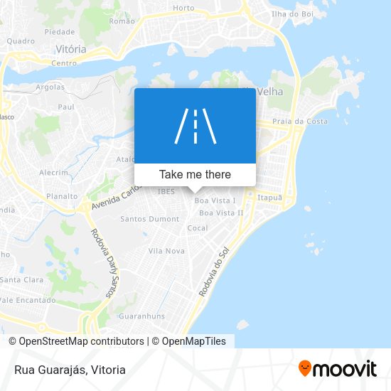 Rua Guarajás map