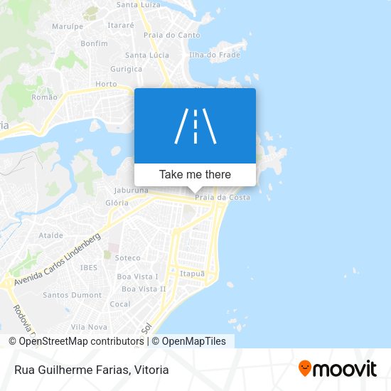 Rua Guilherme Farias map