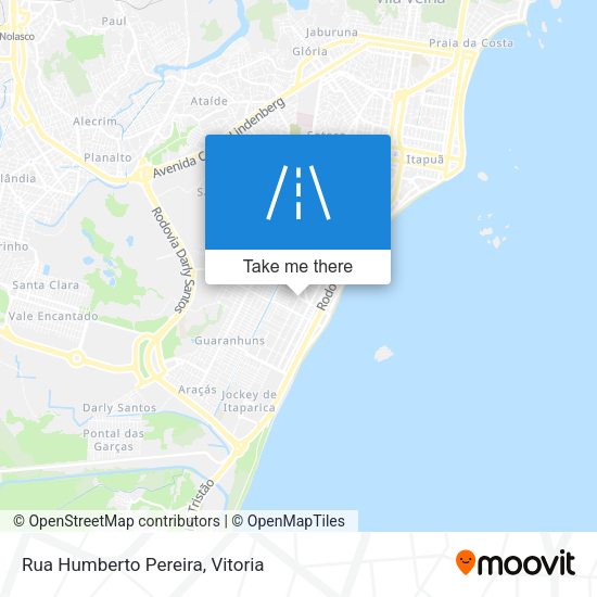 Rua Humberto Pereira map