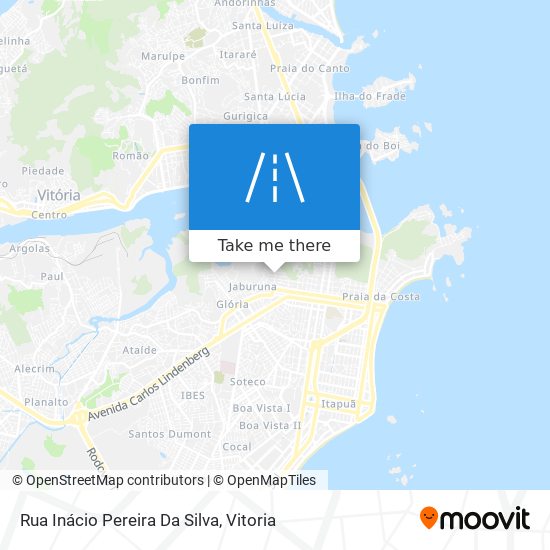 Rua Inácio Pereira Da Silva map