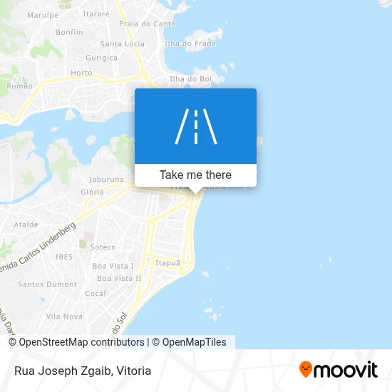 Rua Joseph Zgaib map