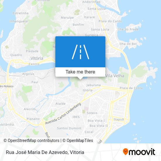 Rua José Maria De Azevedo map