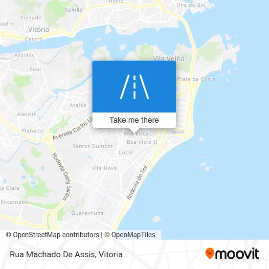 Rua Machado De Assis map