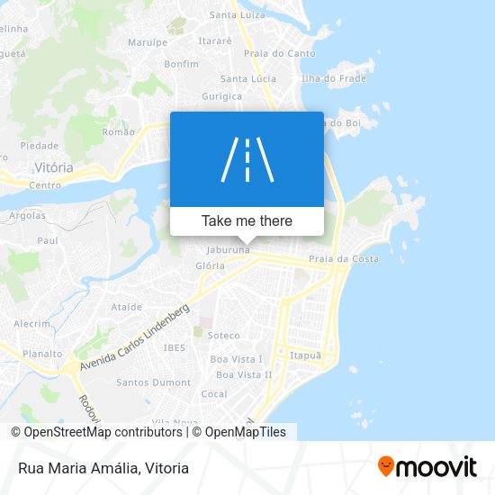 Rua Maria Amália map