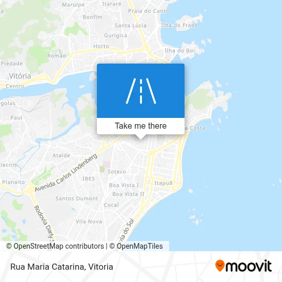 Rua Maria Catarina map