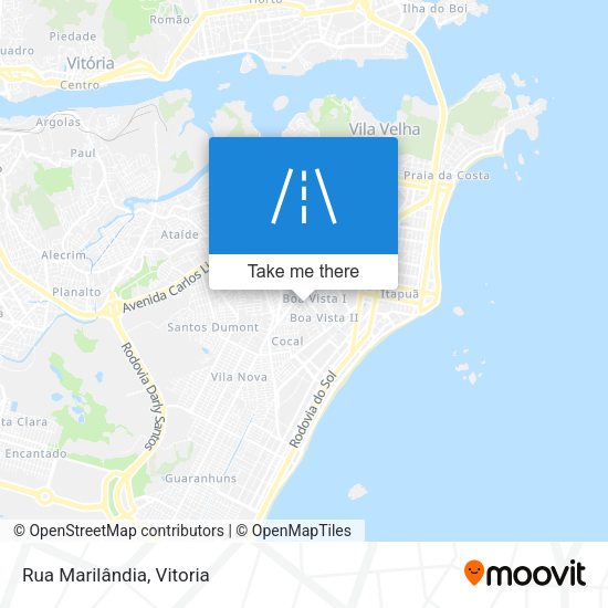 Rua Marilândia map
