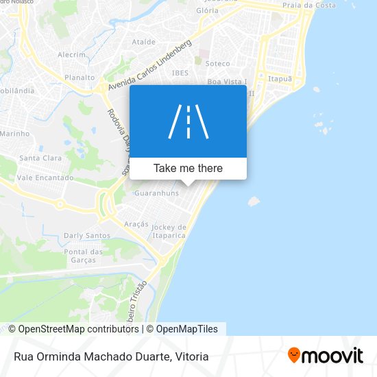 Rua Orminda Machado Duarte map