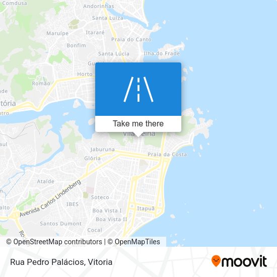 Rua Pedro Palácios map