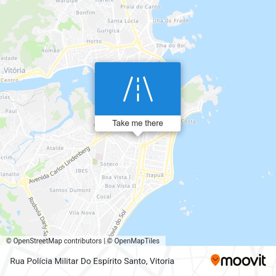 Rua Polícia Militar Do Espírito Santo map