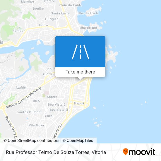 Rua Professor Telmo De Souza Torres map
