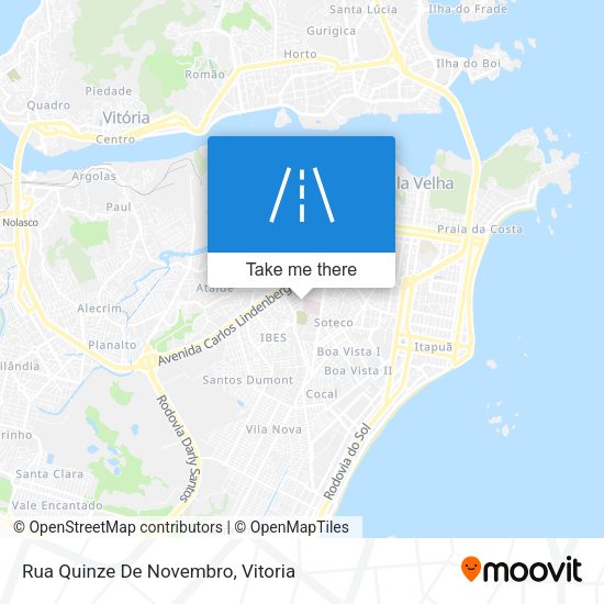 Rua Quinze De Novembro map