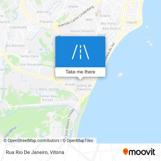 Rua Rio De Janeiro map