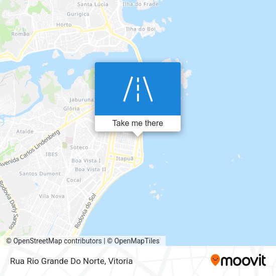 Rua Rio Grande Do Norte map