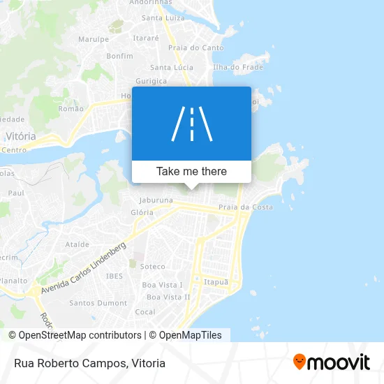 Rua Roberto Campos map