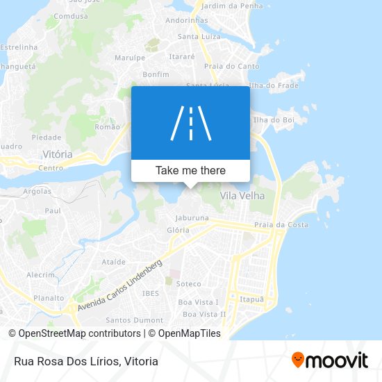 Rua Rosa Dos Lírios map