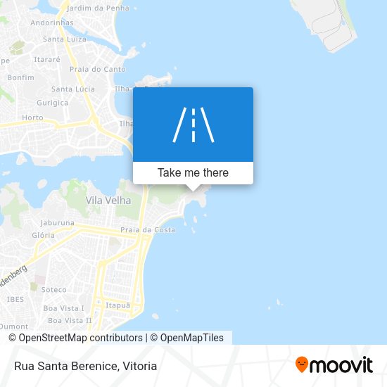 Rua Santa Berenice map