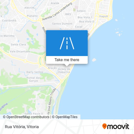 Rua Vitória map