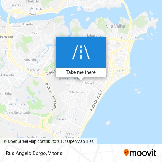 Rua Ângelo Borgo map