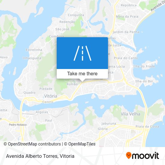 Avenida Alberto Torres map
