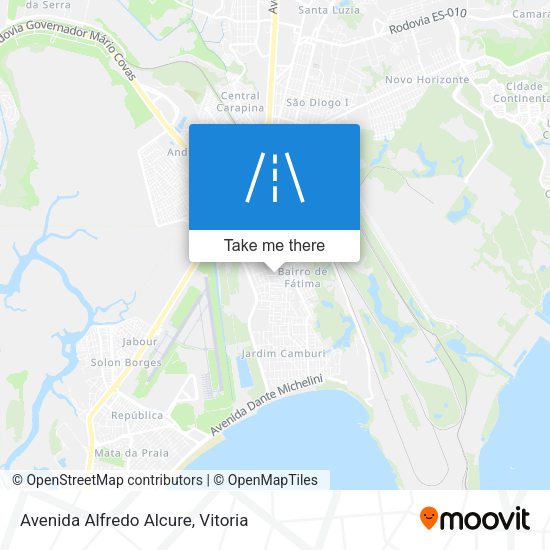 Avenida Alfredo Alcure map