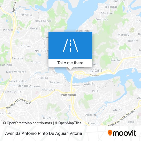 Avenida Antônio Pinto De Aguiar map