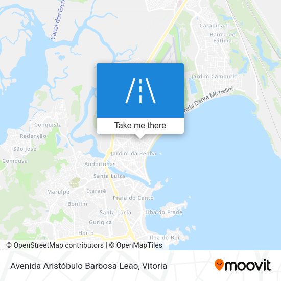 Avenida Aristóbulo Barbosa Leão map