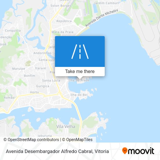 Avenida Desembargador Alfredo Cabral map