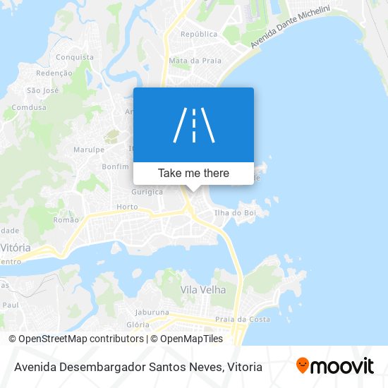 Avenida Desembargador Santos Neves map