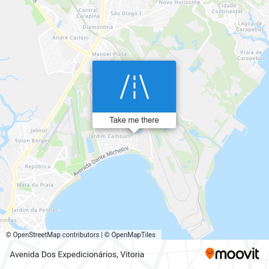 Avenida Dos Expedicionários map