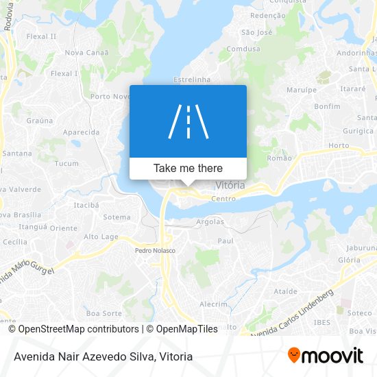 Avenida Nair Azevedo Silva map