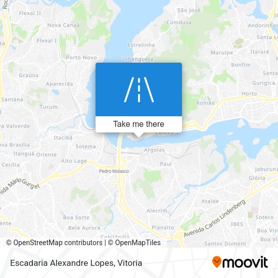 Escadaria Alexandre Lopes map