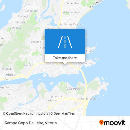 Rampa Copo De Leite map