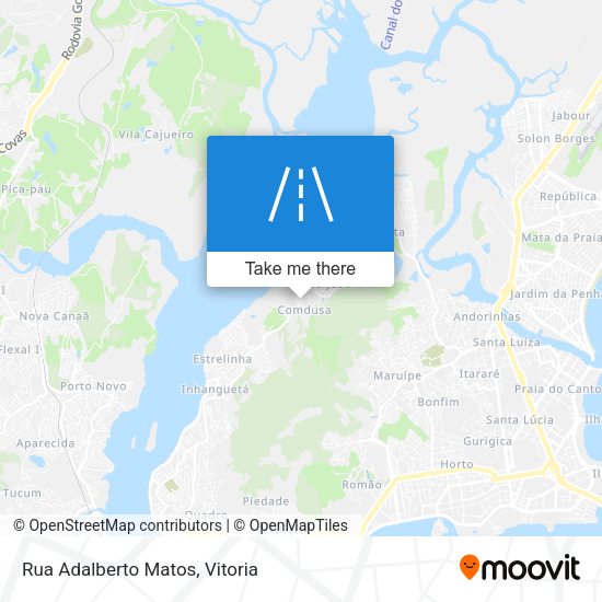 Rua Adalberto Matos map