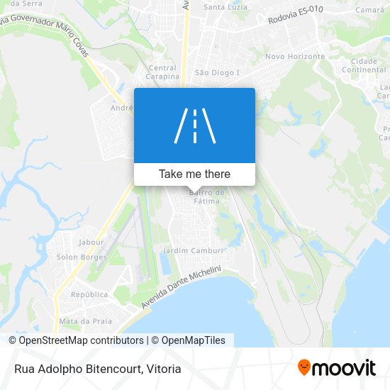 Rua Adolpho Bitencourt map