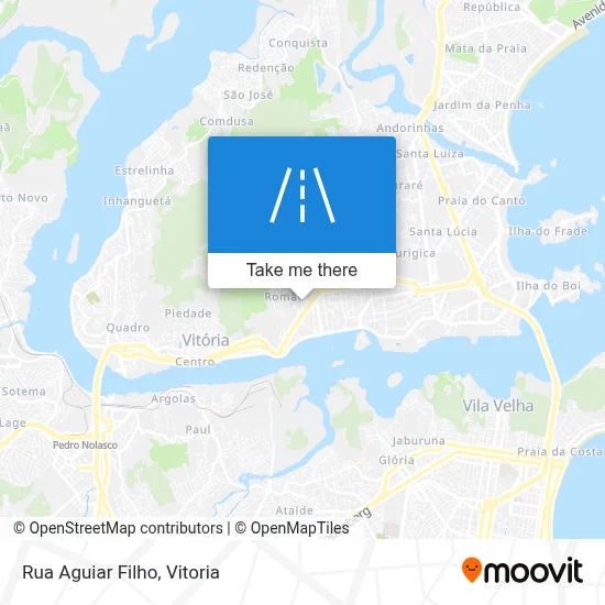 Rua Aguiar Filho map