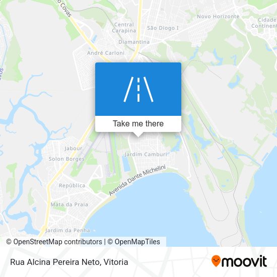 Rua Alcina Pereira Neto map