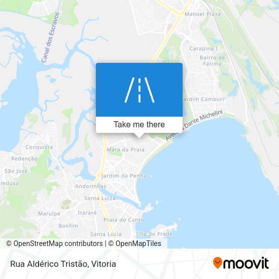 Rua Aldérico Tristão map
