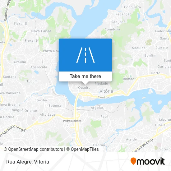 Rua Alegre map