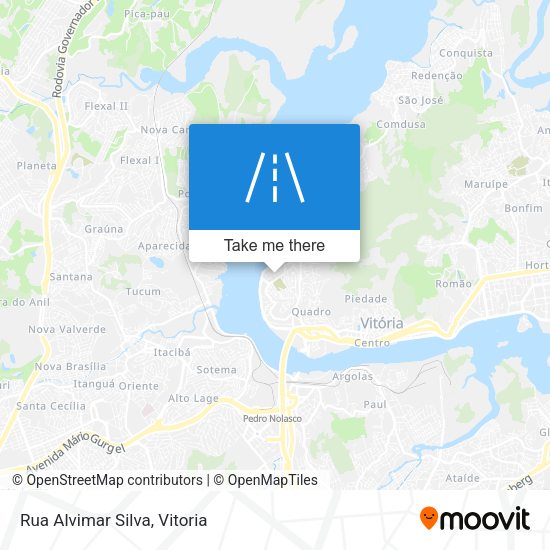 Rua Alvimar Silva map