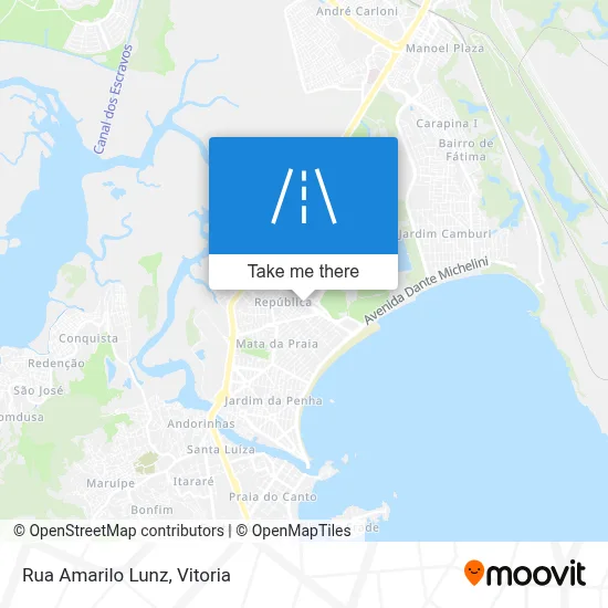 Rua Amarilo Lunz map