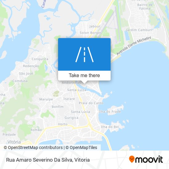 Rua Amaro Severino Da Silva map