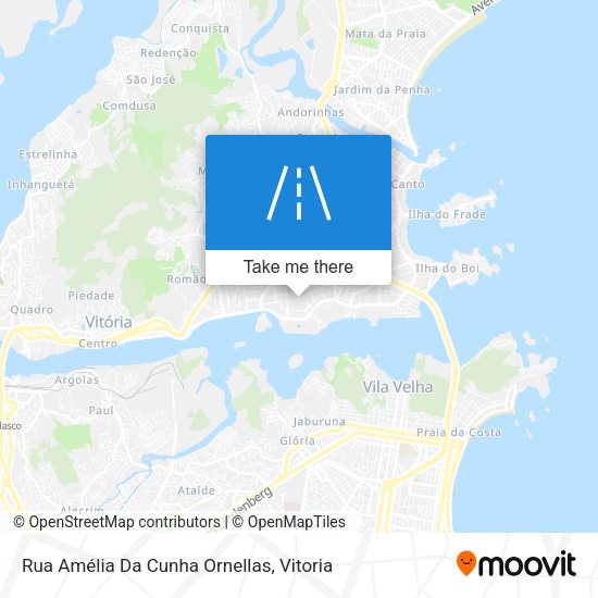Rua Amélia Da Cunha Ornellas map