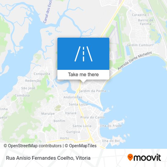 Rua Anísio Fernandes Coelho map