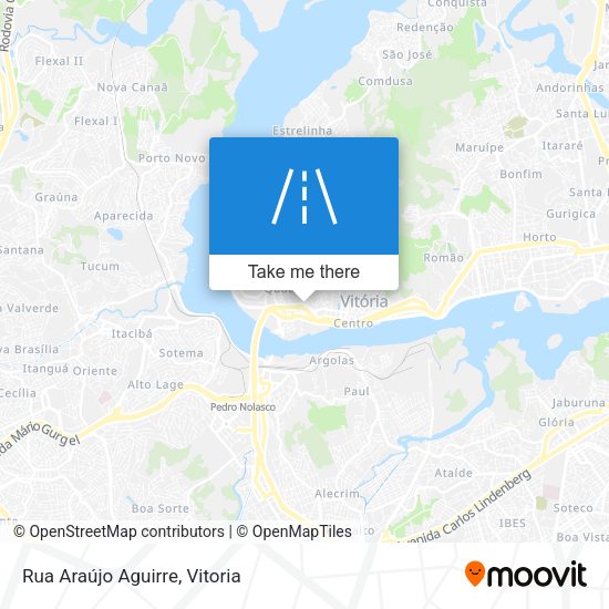 Rua Araújo Aguirre map