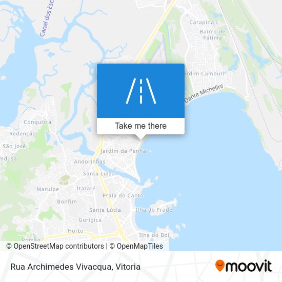 Rua Archimedes Vivacqua map