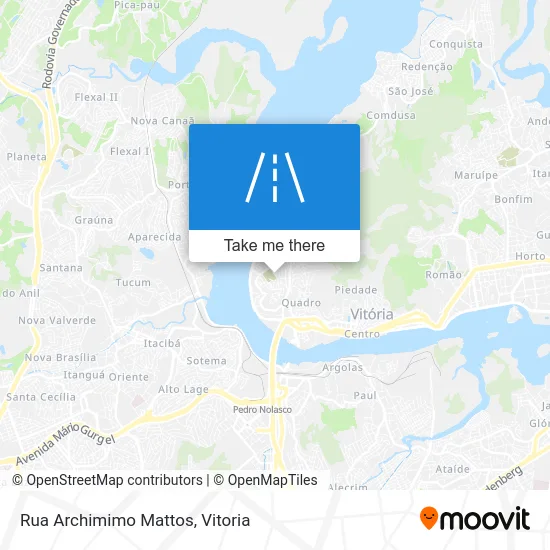 Rua Archimimo Mattos map