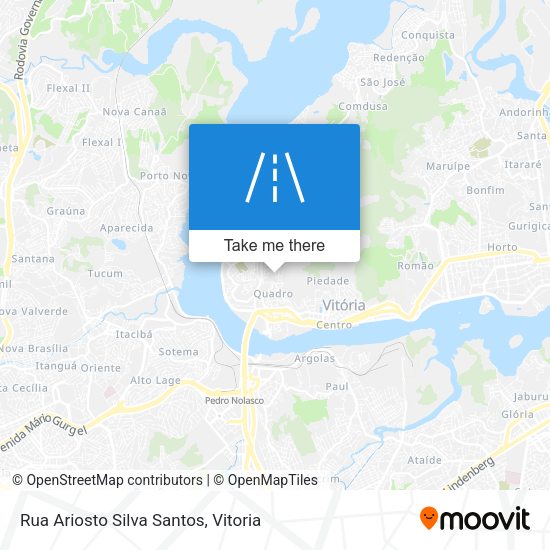 Rua Ariosto Silva Santos map