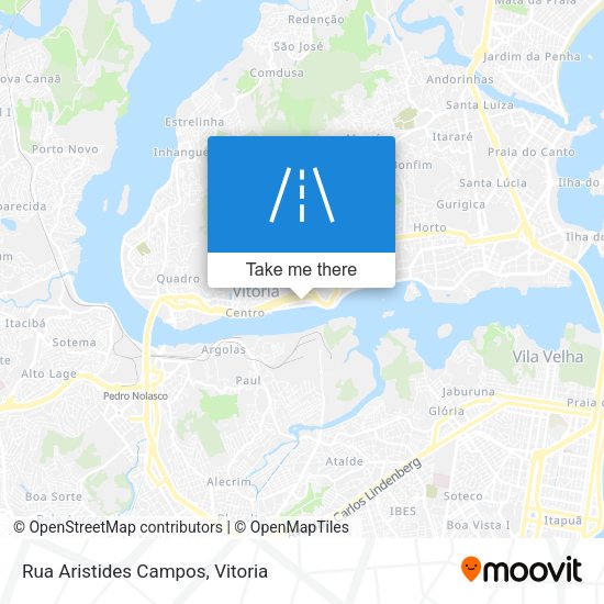 Rua Aristides Campos map