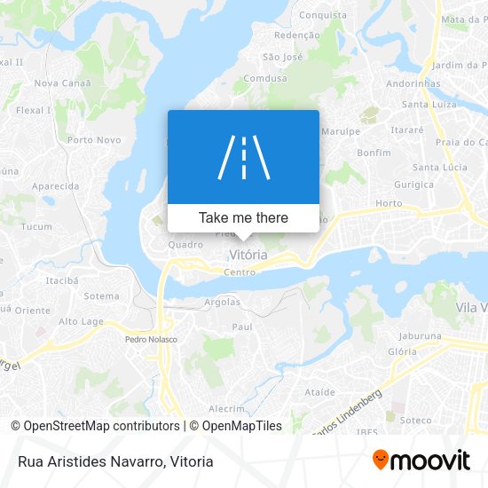 Rua Aristides Navarro map