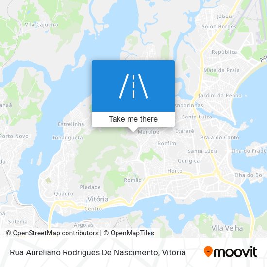 Rua Aureliano Rodrigues De Nascimento map